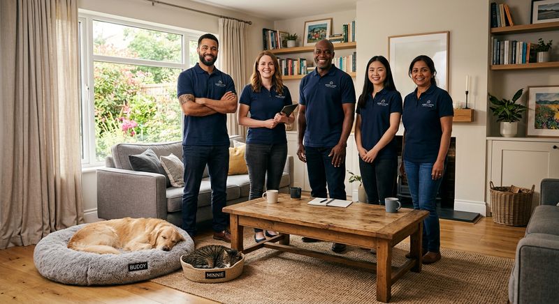 BFPETHOME small workshop with stacks of orthopedic dog beds ready for shipment